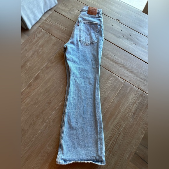 Levi’s 70’s high flare jeans size w27x30l - Picture 3 of 3